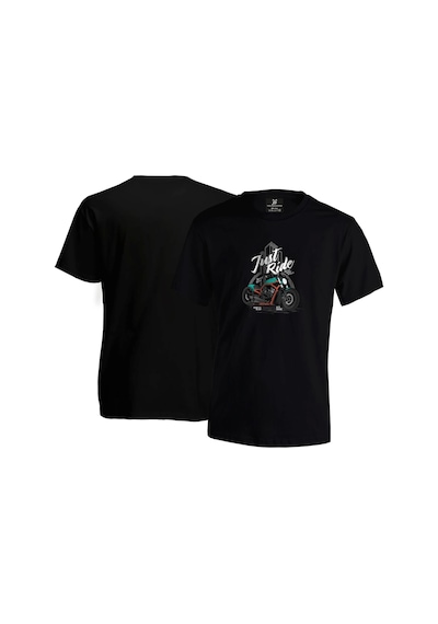 Just Ride Unisex T-shirt - Siyah