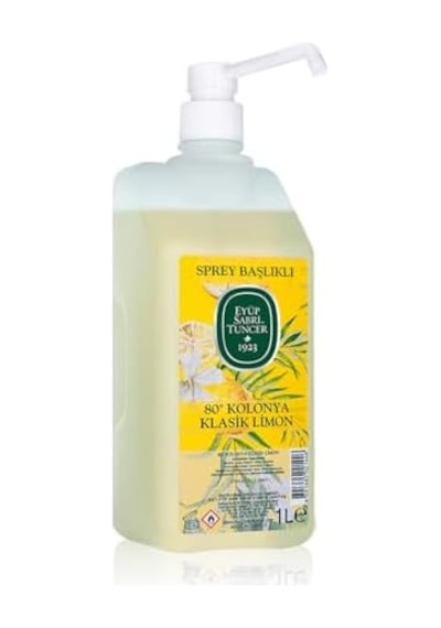 Sprey Başlıklı Klasik Limon Kolonyasi 1 Lt Abundance Prosperity