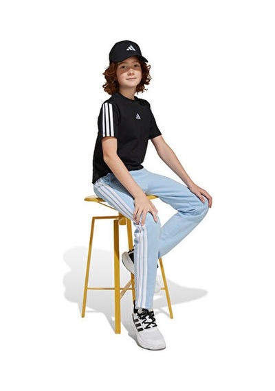 Adidas J 3s Tee 160 Çocuk Günlük Tişört Jd6487 Siyah