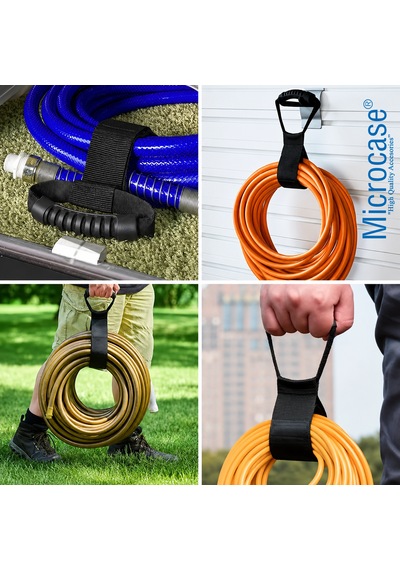 Microcase Ayarlanabilir Çok Amaçlı Kablo Hortum Vb Askılık Al5605 Siyah