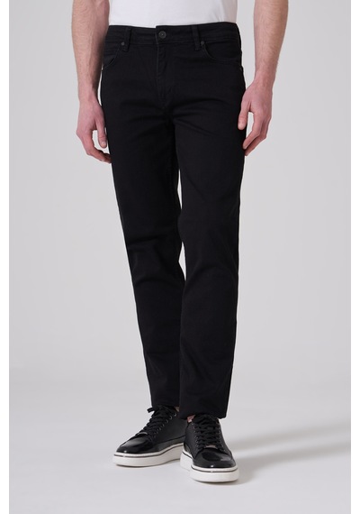 Morven Erkek Siyah Denim 5 Cep Dynamic Fit Jean 26ms003015001 Siyah
