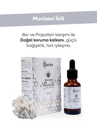 Bor İçeren Propolis Ekstratı 30ml
