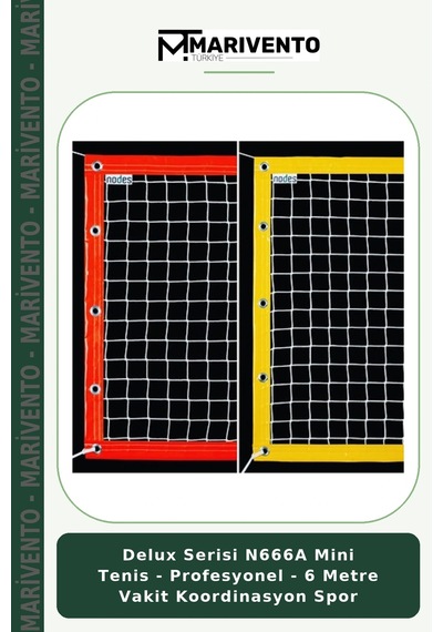 Delux Serisi N666a Mini Tenis - Profesyonel - 6 Metre Vakit Koordinasyon Spor