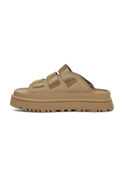 Terlik Kadın 1167430 Ugg W Goldenglow Slide Dark Sand Dark Sand Koyu Kum Rengi