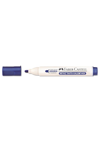 Faber-Castell Beyaz Tahta Kalemi W20, Mavi