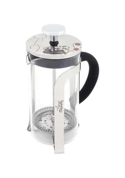 Any Morning Fy450 Kahve Ve Bitki Çayı İçin french Press 600 ML Gri