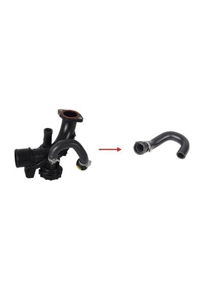İbraş 11769 Renault Captur Clio Fluence Megane Kangoo Modus Hava Filtre Hortumu Plastik Boru Hariç
