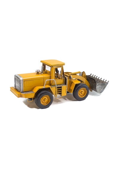 Dekoratif Metal Kepçeli Buldozer İş Makinesi C0793