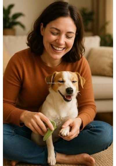 Busstier Led Işıklı Kedi Köpek Tırnak Makası Ergonomik Saplı Güvenli Kesim Törpü Dahil Evcil Hayvan Bakım Aracı