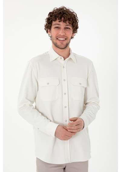 U.s. Polo Assn. Erkek Ekru Gömlek Örme 50305605-vr019 Ecru Ekru U.s. Polo Assn. Erkek Ekru Gömlek Örme 50305605-vr019 Ecru Ekru