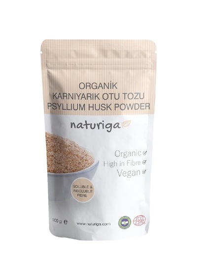 Naturiga Ketenotu Tohumu Tozu 100g - Yüksek Lifli, Glutensiz Tarı