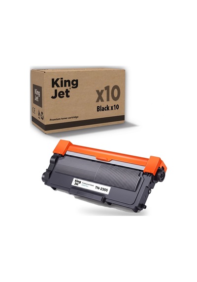 Kingjet Brother Uyumlu Tn-2355 Yüksek Kapasiteli 10'lu Paket Uyumlu  Toner Hl-l2320d