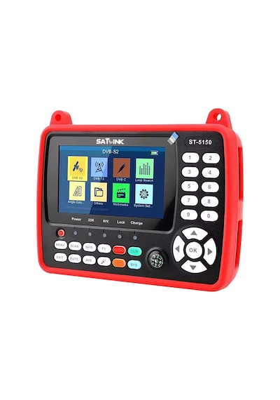Ayt Satlink Hd Combo St-5150 Görüntülü Hd Uydu Bulucu Uydu Ayarlama Yön Bulucu Cihazı