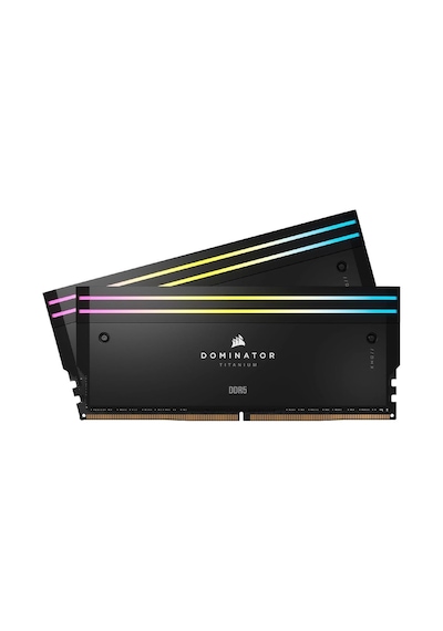 Corsair Dominator Titanium CMP48GX5M2X7200C36 RGB 48 GB (2x24) DDR5 7200 MHz CL36 Siyah Ram