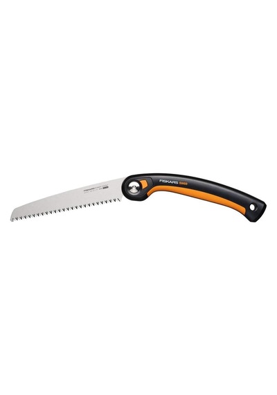 Fiskars Sw69 Plus Katlanır Testere, Siyah/turuncu, 21 Cm Uzunluk