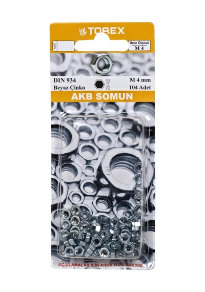 Elaletionline Somun Seti M4 104 Adet - 762915696 Diğer