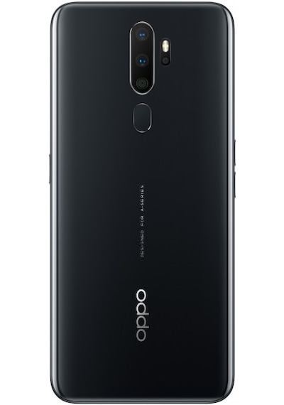 Oppo A5 2020 Arka Batarya Kapağı Siyah