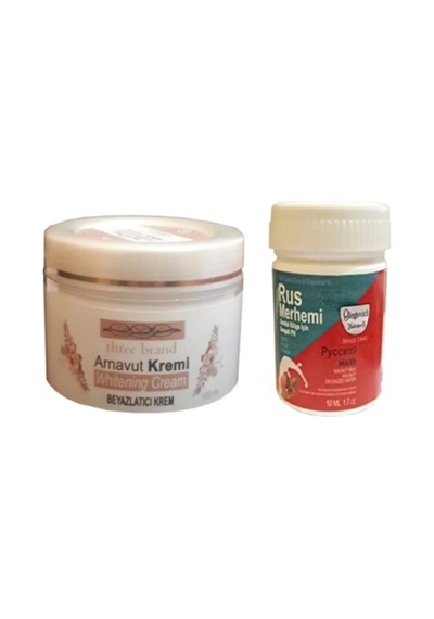 Süper Three Brand Arnavut Kremi 1ad+rus Merhemi 50 Ml 1ad