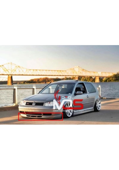 Vw Golf Mk4 25. Yıl Ön Tampon Eki Karlık Fiberglass Boyasız