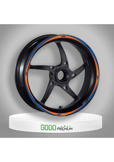 Cf Moto 250 Sr 2020 - 2024 Uyumlu 1 Set Jant Şeridi Siyah 62536316