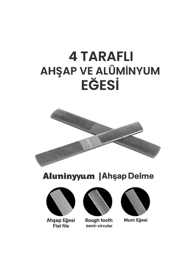 Senbang Çok Amaçlı Ahşap Aliminyum Mum Egesi 4 Taraflı