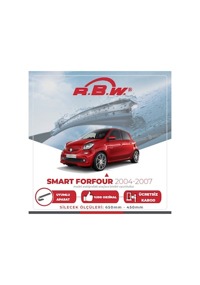 Smart Forfour Muz Silecek Takımı (2004-2007) RBW