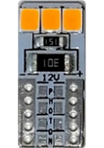 Photon Park Ampulü Dipsiz Led T10 12v 5w Amber Aspring Serie