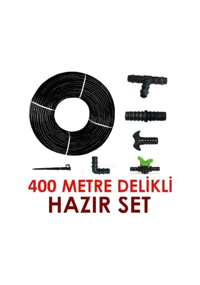 Eltar 400 Metre Kendinden Delikli Damla Sulama Sistemi Ve Ek Parçaları Bahçe Ağaç Seti Eltar 400 Metre Kendinden Delikli Damla Sulama Sistemi Ve Ek Parçaları Bahçe Ağaç Seti
