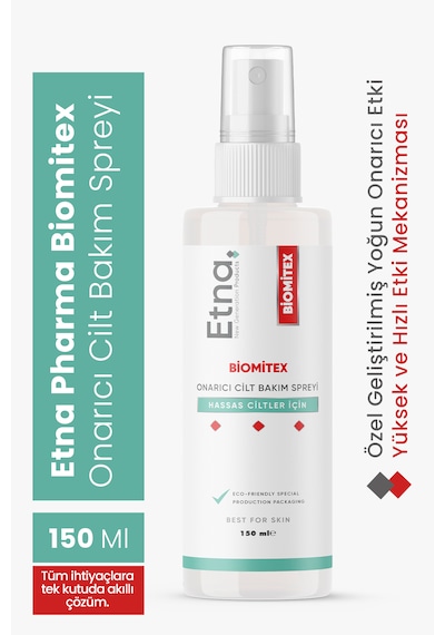 Etna Pharma Biomitex Onarıcı Cilt Bakım Losyonu 150 Ml U.y.u.z, Scabıes - Sprey Formatında