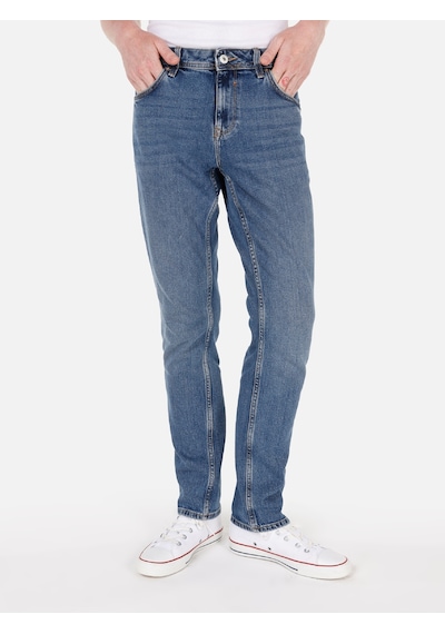 Colin's 044 Karl Normal Kesim Düşük Bel Düz Paça Erkek Pantolon CL1072435 Denim