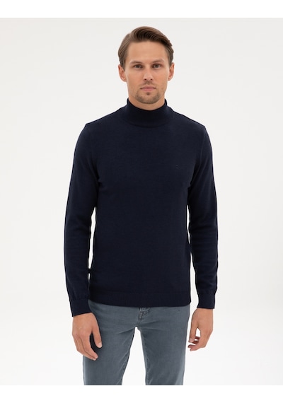 Pierre Cardin Erkek Lacivert Melanj Kazak /triko 50315457-vr120 Lacivert Melanj