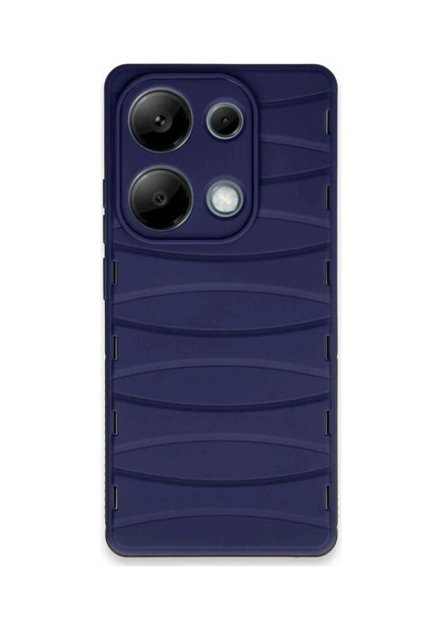 Xiaomi Redmi Note 13 Pro 4g Kılıf Bibercas Silikon Kapak - Lacivert 0.2M-Çok Renkli