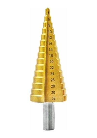Cmc Kademeli Matkap Ucu Panç Sac Delgisi 4-32 Mm 6597