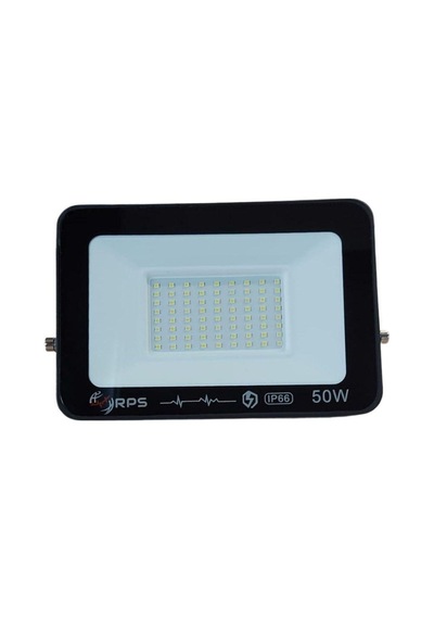 50w Beyaz Işık Siyah Kasa Ip66 Led Projektör