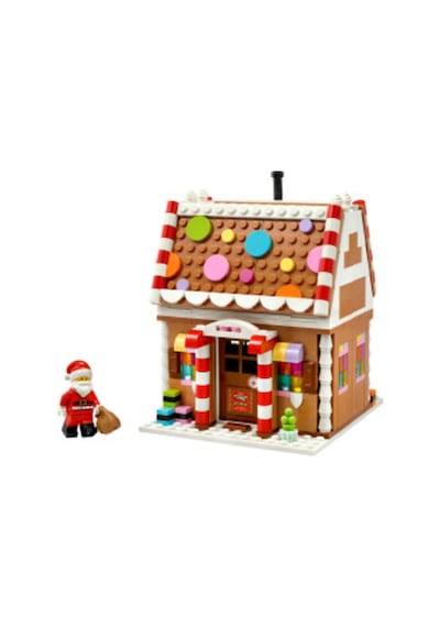 LEGO® Zencefilli Kurabiye Ev 40809 – 10+ Çocuklar için Noel Baba Figürü İçeren Yılbaşı Temalı Yaratıcı Oyuncak Yapım Seti (498P)