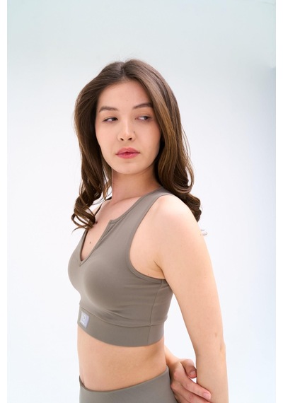 Normal People Romı - Spor Bra Activefit Kumaş Yeşil