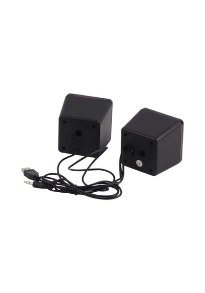 Kablolu Aux Usb Mini Multimedia Hoparlör Aux Girişli Usb Kablolu Pc Laptop Speaker Ses Sistemi 1+1 Sku: Smgstk861bdde226