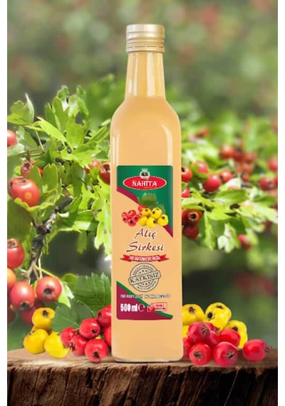Nahita Alıç Sirkesi % 100 Doğal Katkısız 500 ML