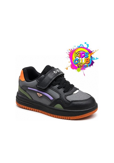 Cool Shark Ortopedik Çocuk Spor Ayakkabı siyah
