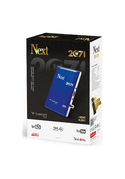 Next 2071 H265 Çanaklı Çanaksız Full HD Uydu Alıcısı