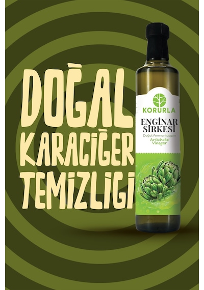 Enginar Sirkesi Doğal Fermantasyon 500 Ml
