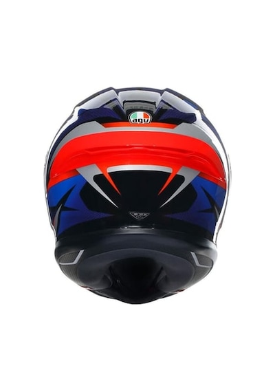 Agv K6 S Slashcut Blue Red Kapalı Kask Mavi