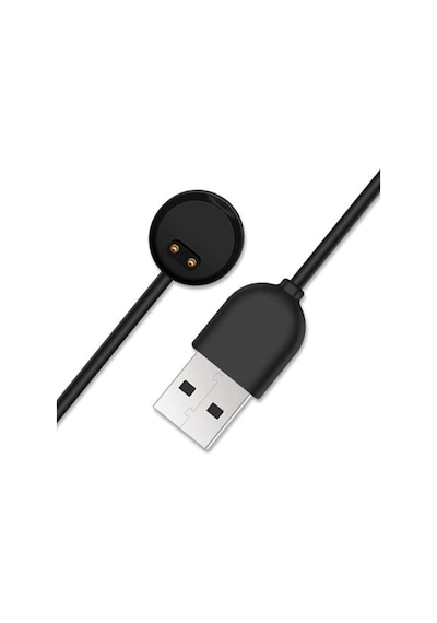 Lexroo Xiaomi Mi Band 5 İle Uyumlu Giyilebilir Akıllı Saat Şarj Kablosu Manyetik Usb Şarj Aleti Standart