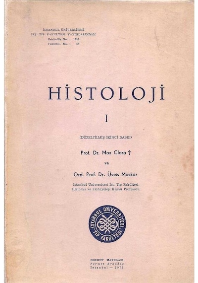 Histoloji 1 - Max Clara - Prof. Üveis Maskar