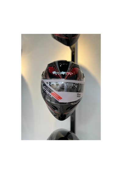 Rs2 Çene Açılır Güneş Vizörlü Kask Kırmızı