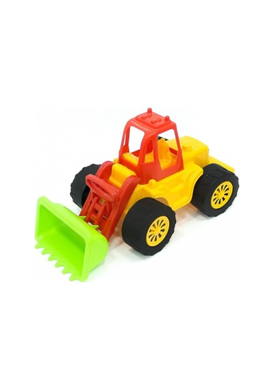 Uçar Kıd 93 Oyuncak Büyük Buldozer Kepçe İş Makinası 40x22 Cm