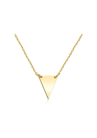 Kuyumcudukkani "üçgen"figürlü Kolye-37076-g Gold