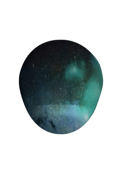 Samsung Uyumlu Galaxy 1 Oval Bilek Destekli Mouse Pad Mousepad