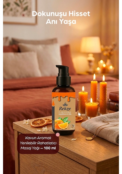 Masaj Yağı - Portakal Aromalı Vücut Aromaterapi 100 Ml - 635846700