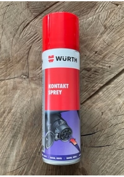 Würth Kontak Sprey Yağsız Kontak Devre Temizleme Spreyi 300 ML